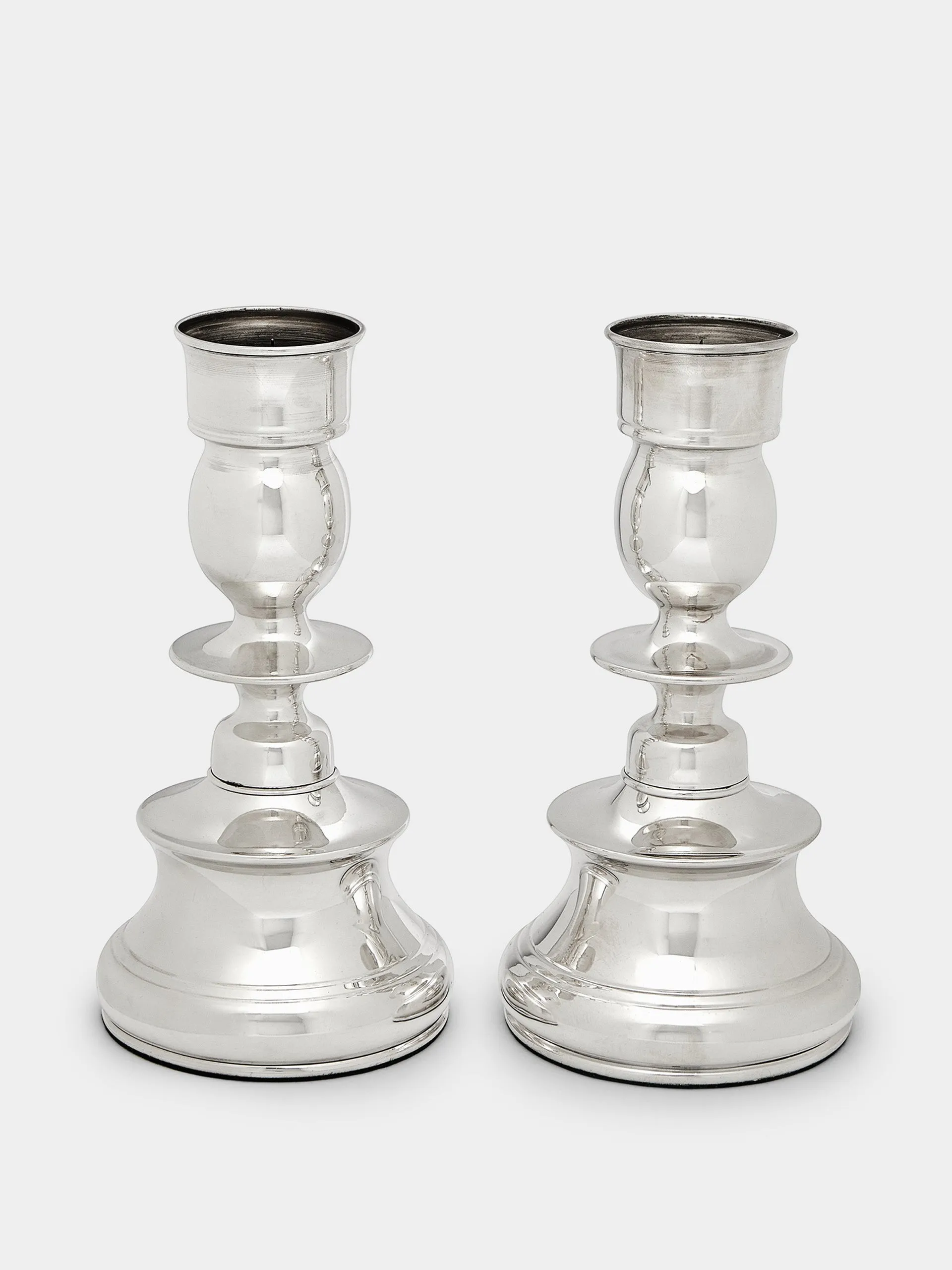 1930s sterling silver candlesticks (set of 2)