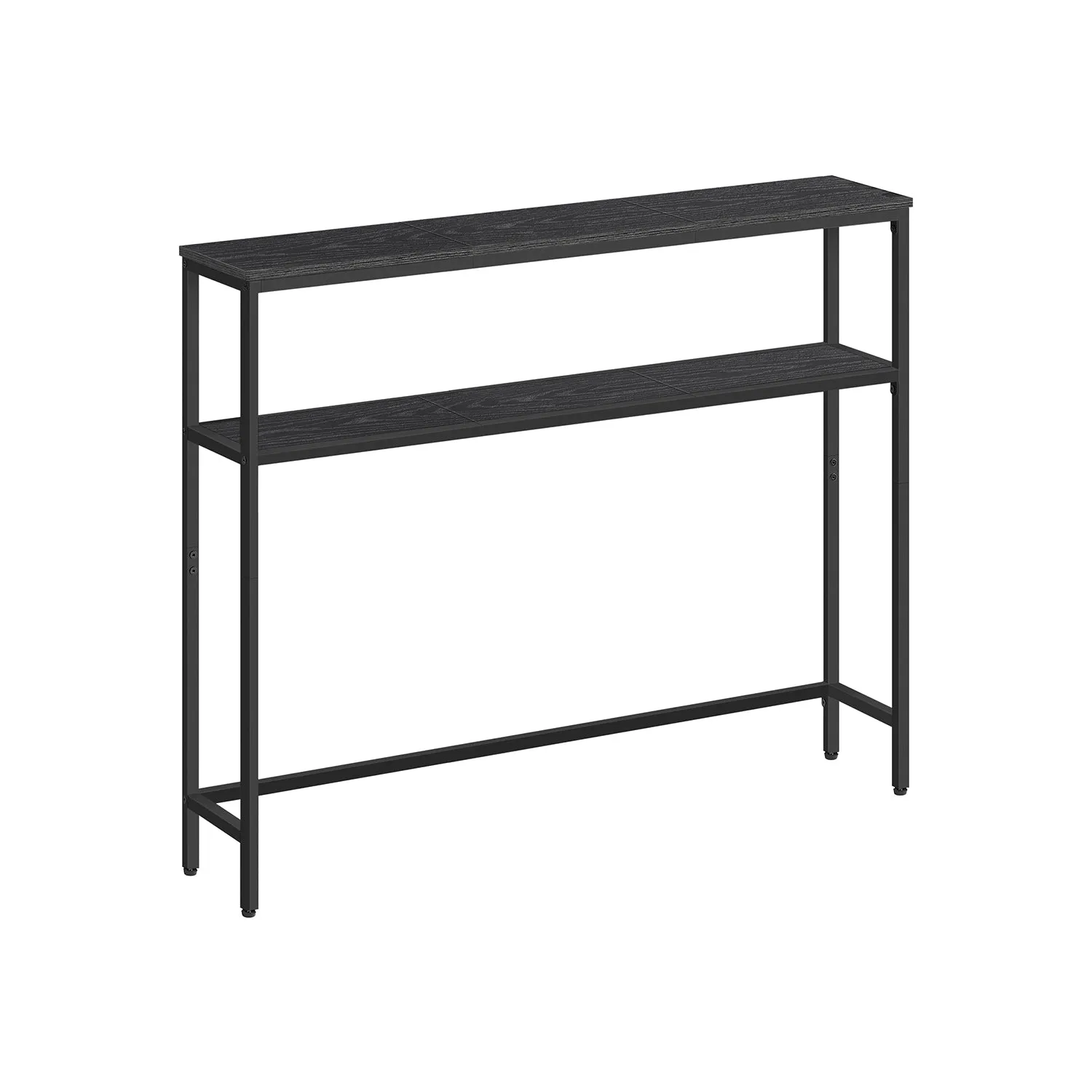 2-Tier Sofa Table Narrow Entryway Table