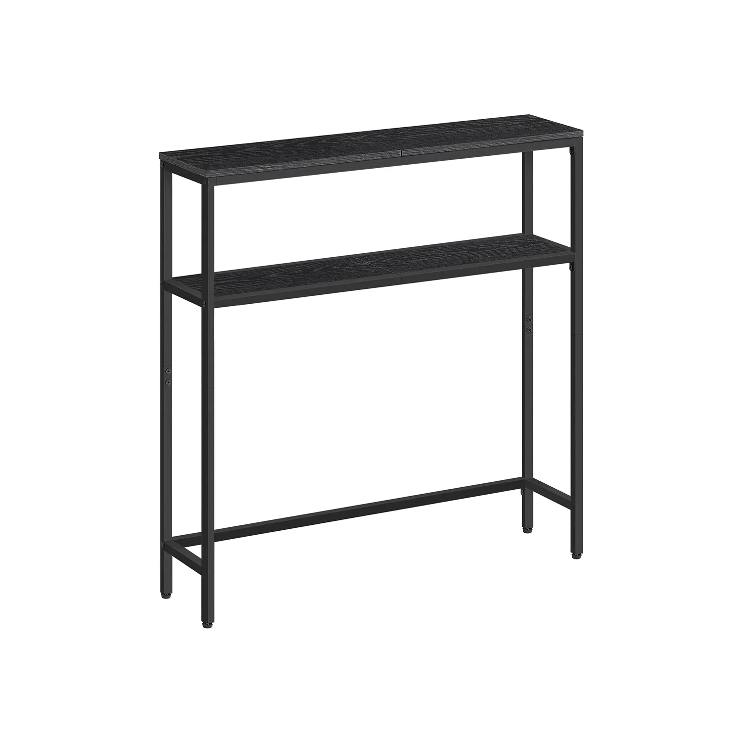 2-Tier Sofa Table Narrow Entryway Table