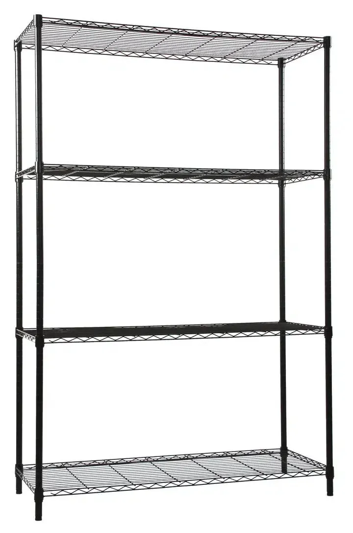 2124B | 21" x 24" Black Epoxy Shelving Unit