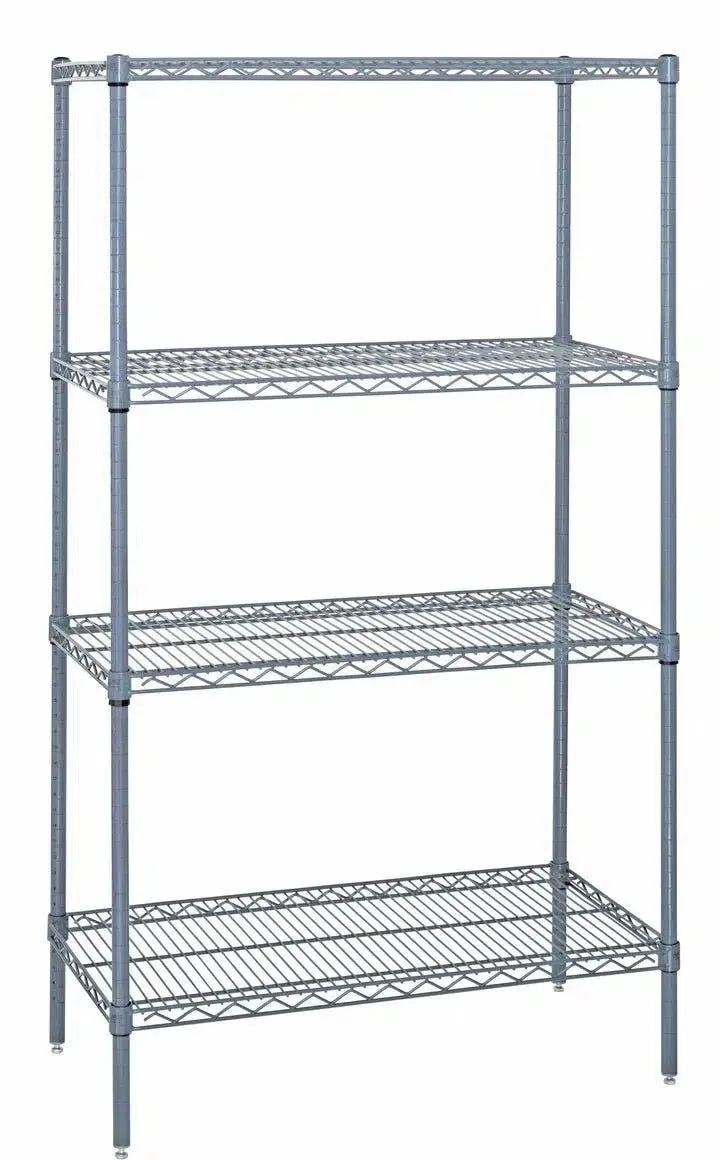 2460GY | 24" x 60" Gray Epoxy Shelving Unit