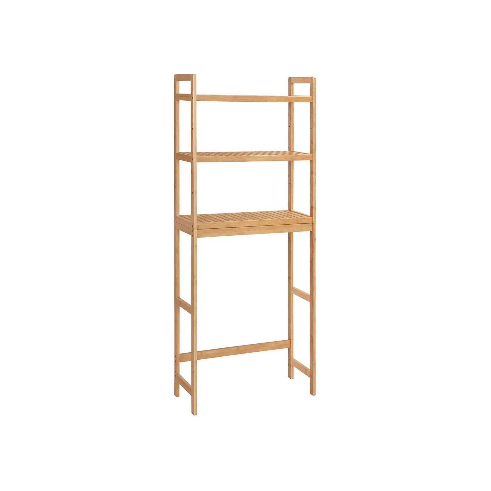 3-Tier Bamboo Bathroom Organizer