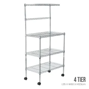 35X60X123CM 4TIER RACK W #8838 (DIY) (HFH6708)