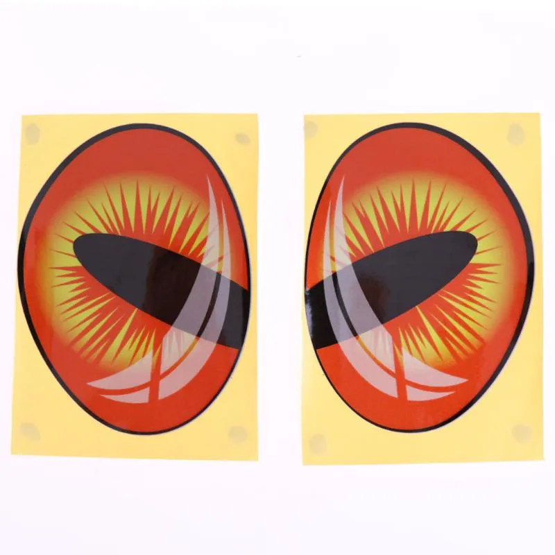 3D Reflective Cat Eyes Decals