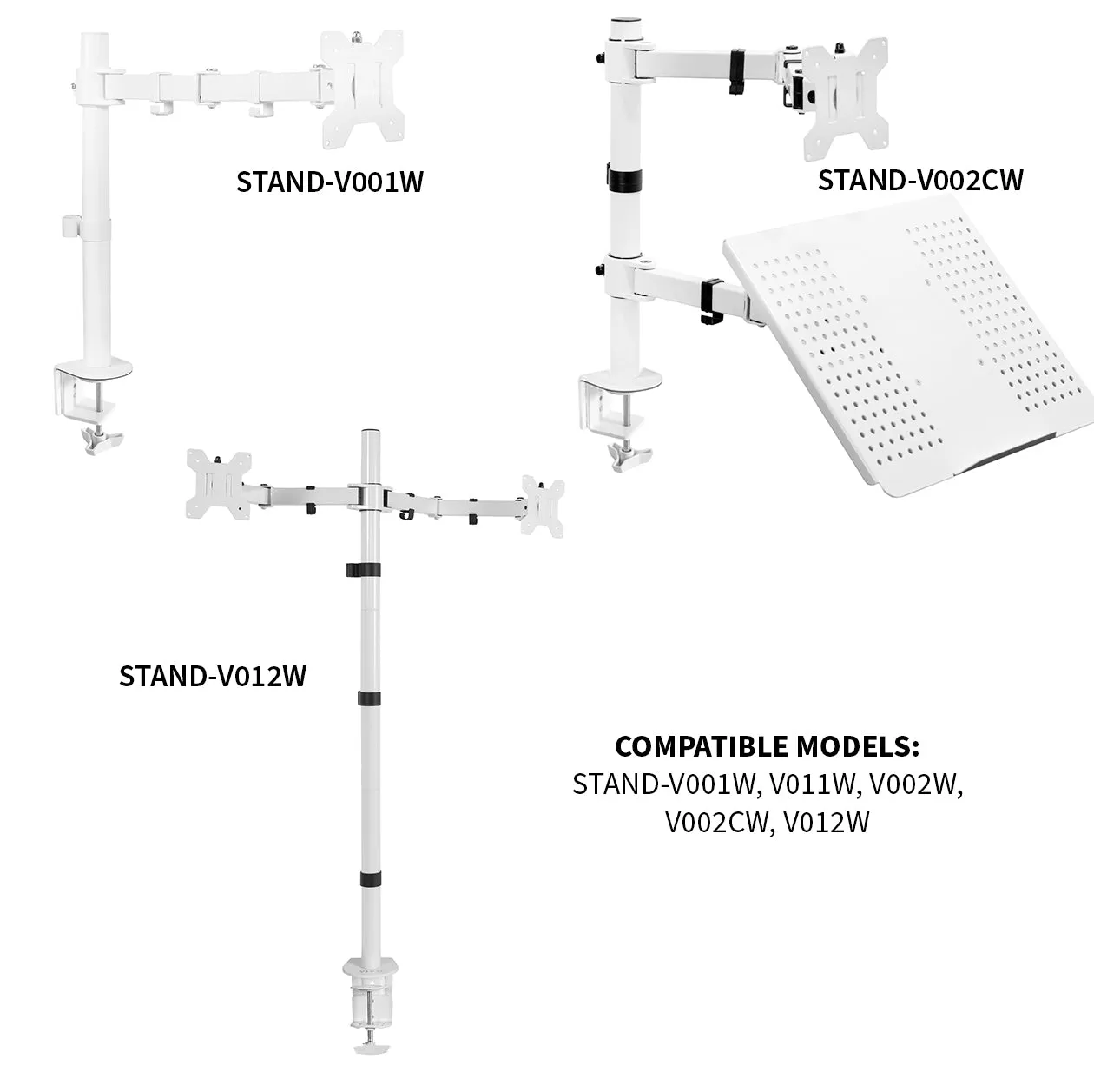4" Desk C-Clamp for Monitor Mount