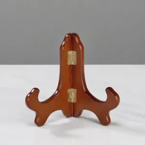 5" Walnut Plate Stand