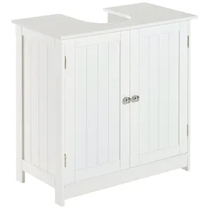 60Lx30Wx60H cm Sink Base Cabinet-White