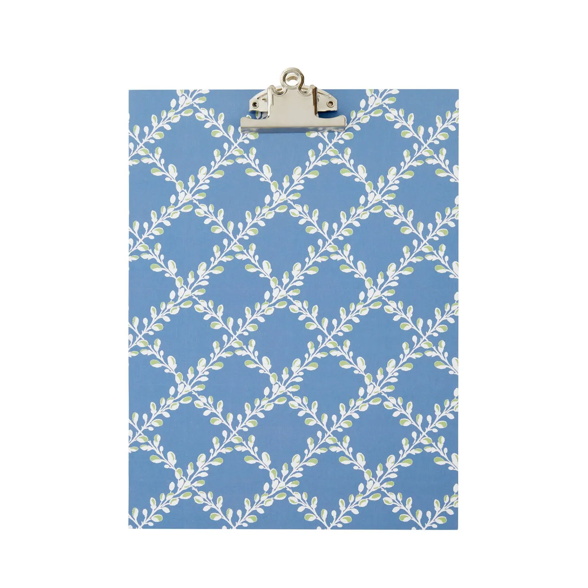 A4 Clipboard Bud Trellis Blue