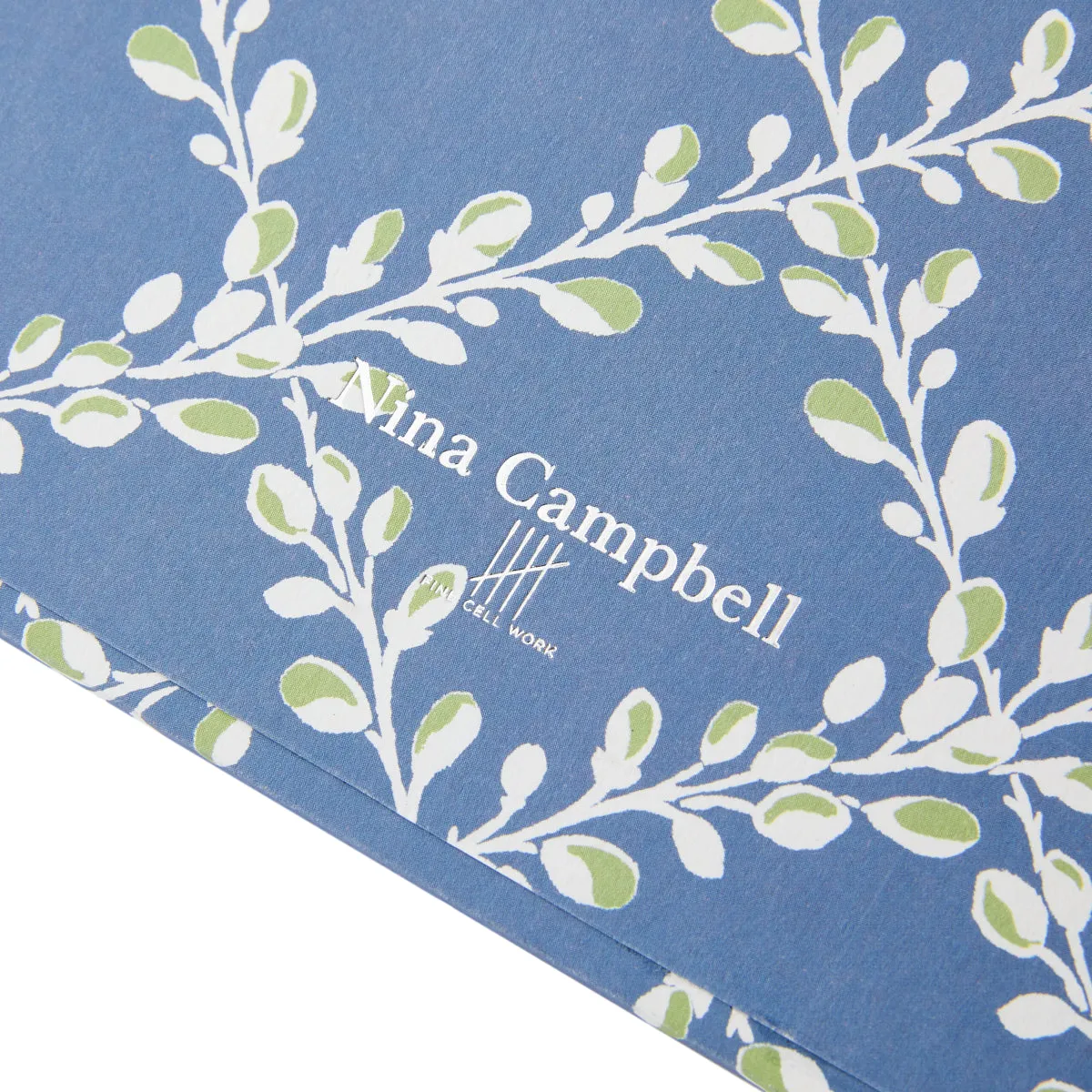 A4 Clipboard Bud Trellis Blue
