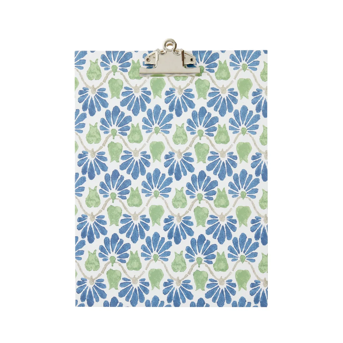 A4 Clipboard Ginko Tulips Blue/Green
