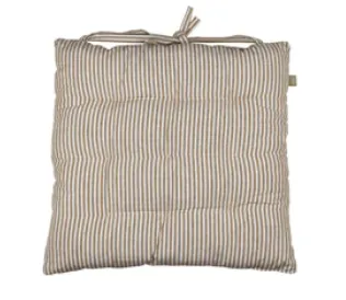 Abby Stripe Seat Cushion Mustard - 45x45