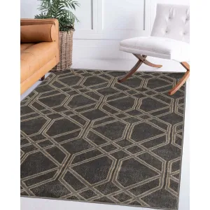 Abner Geometric Diamond Indoor Area Rug or Runner Rug Or Door Mat