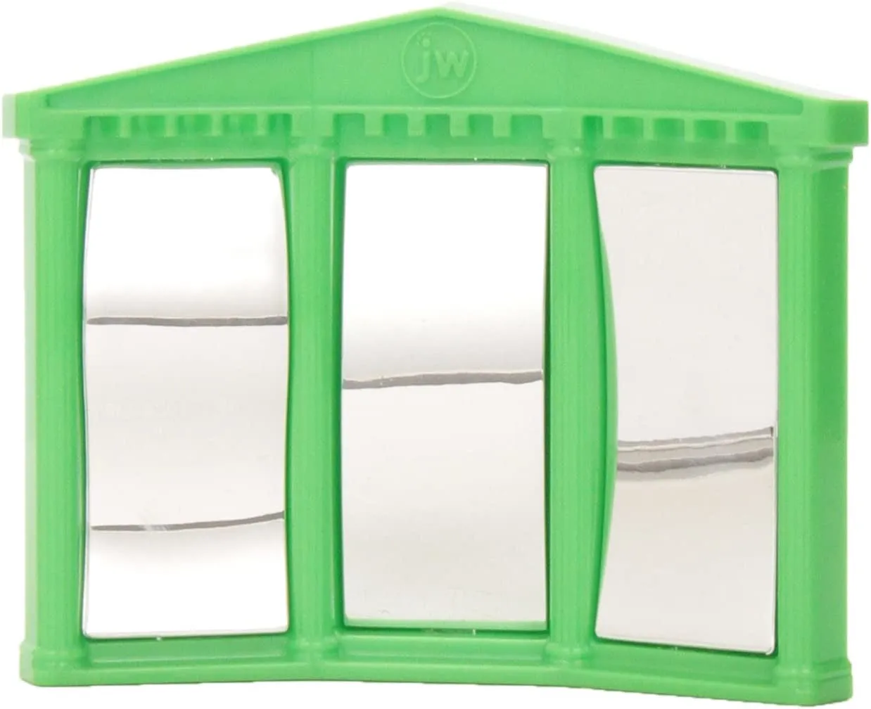 Activitoys Fun House Mirror Bird Toy, Colors may Vary 6.5 x 6.2 x 2 inches