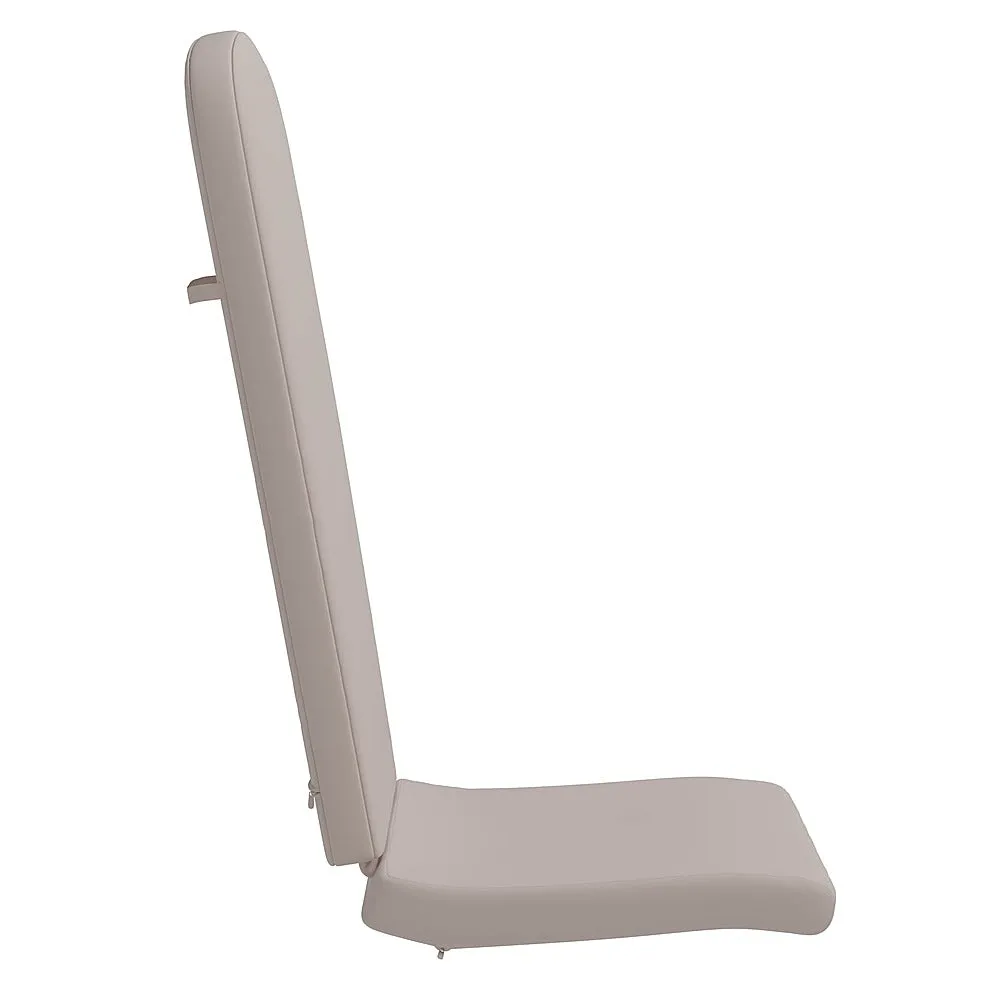 Alamont Home - Charlestown Set of 2 All-Weather High Back Adirondack Chair Cushions - Cream