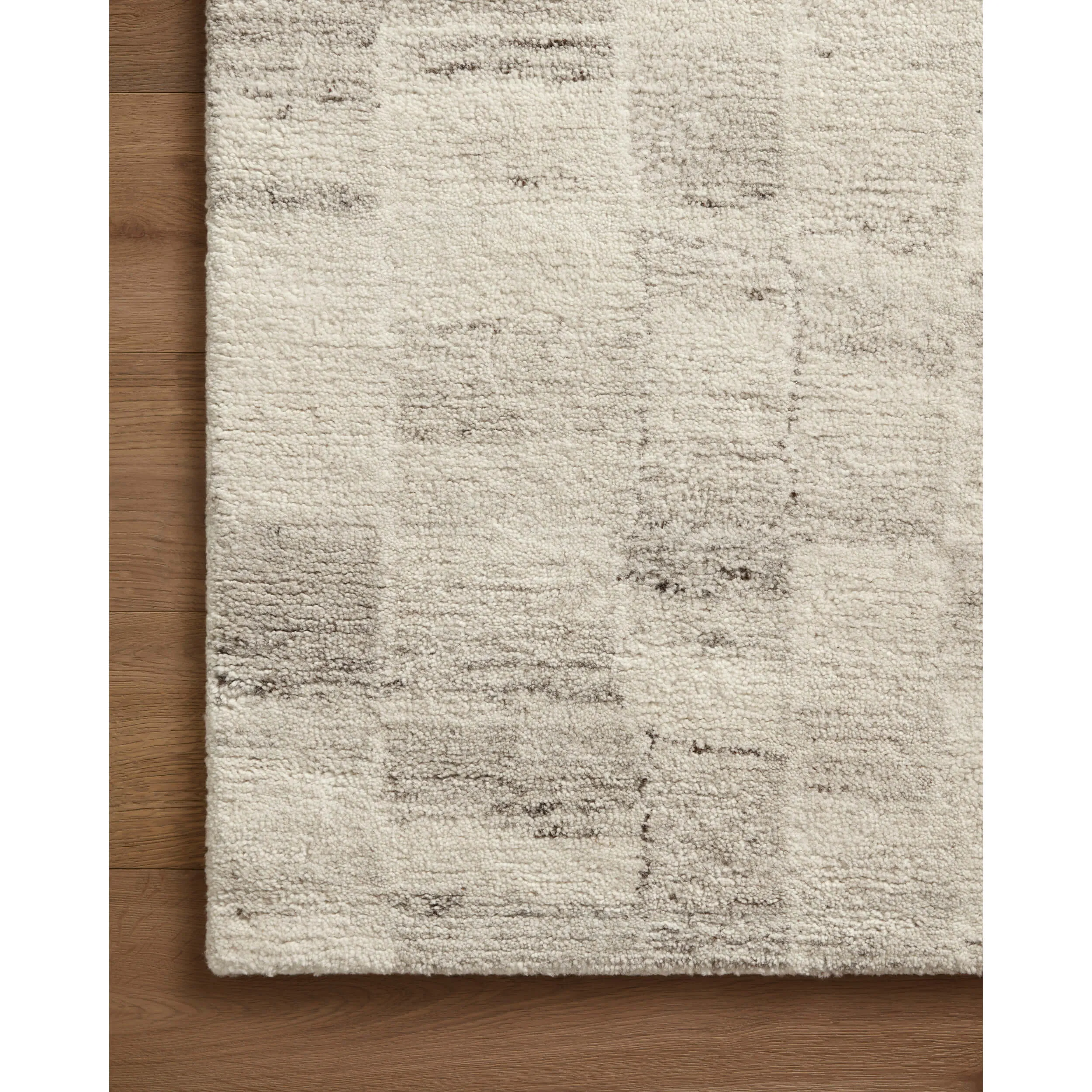 Amber Lewis x Loloi Rug Rocky ROC-01, Ivory/Silver