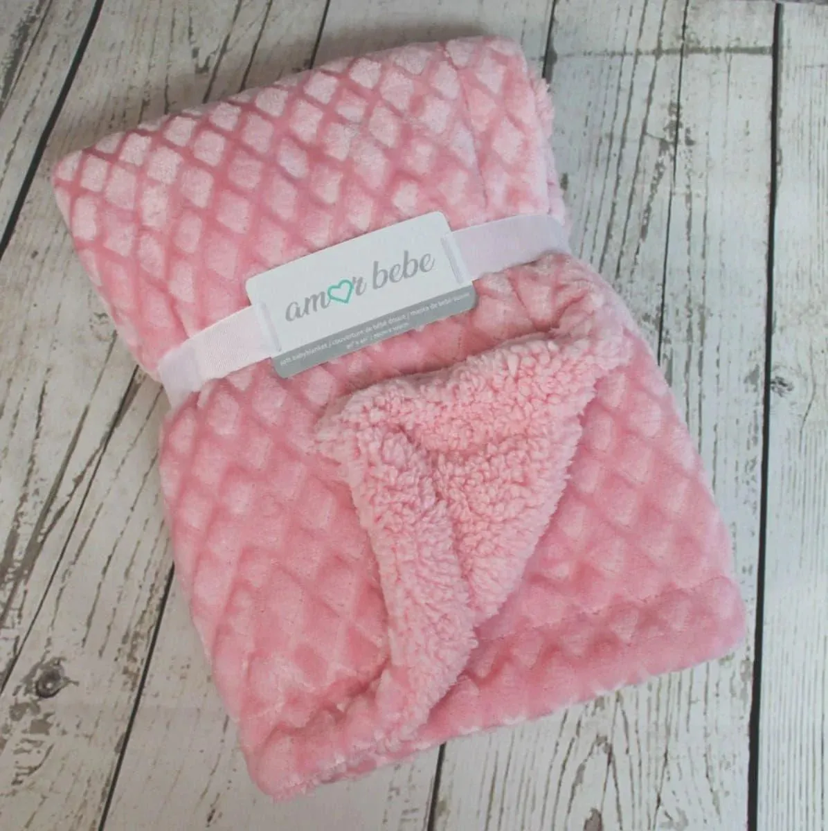 Amor Bebe Soft Plush Baby Blanket