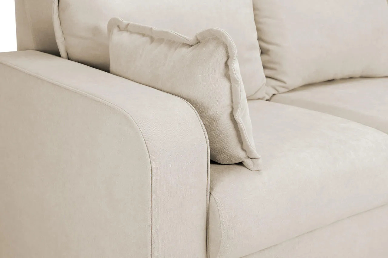 Angel Sofa - Beige Right Hand Facing Corner - 227 x 150 CM