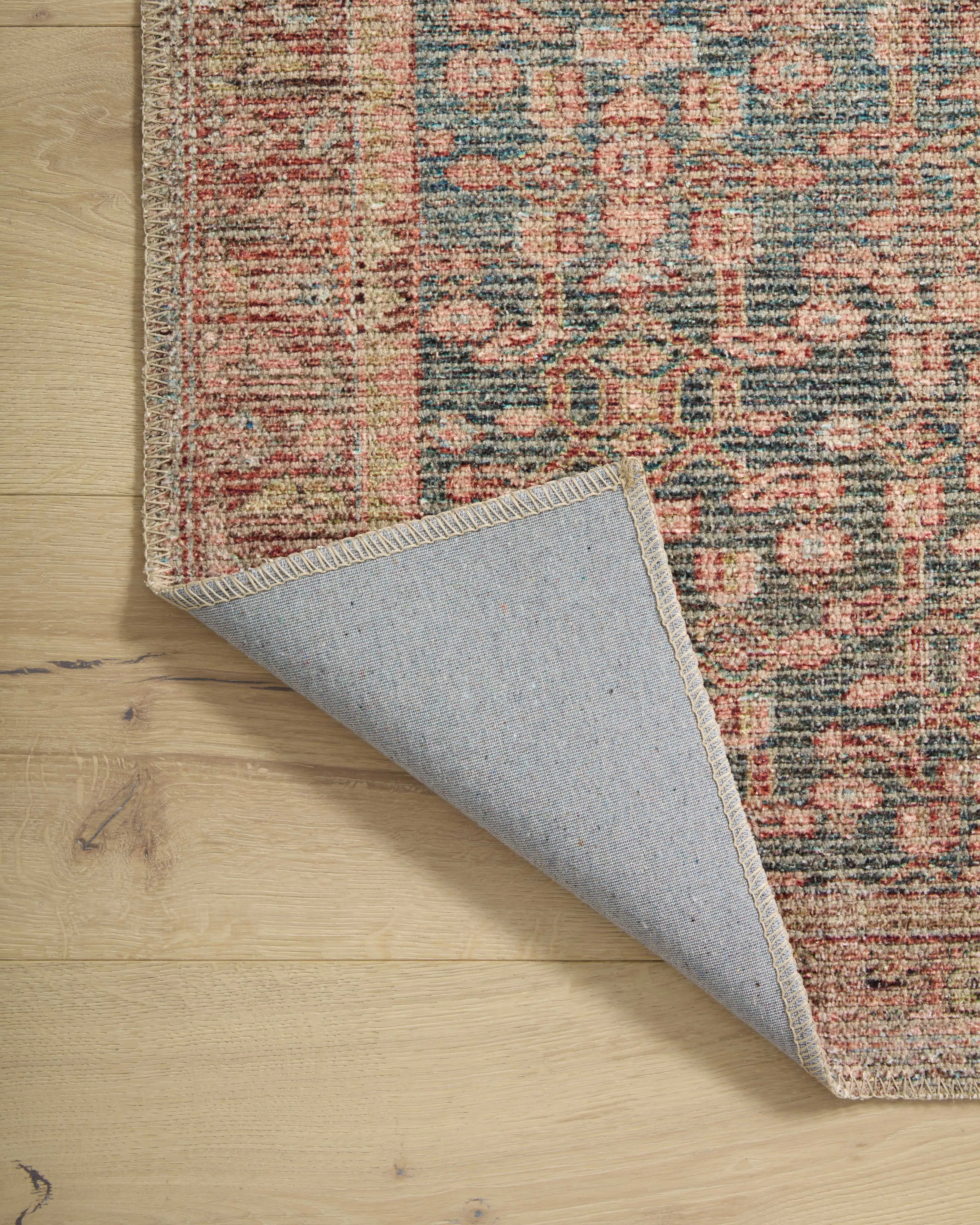 Angela Rose x Loloi Aubrey Blue/ Terracotta Rug