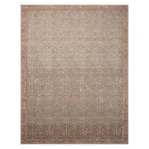 Angela Rose x Loloi Aubrey Blue/ Terracotta Rug