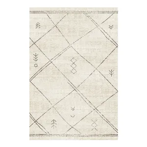 Antip Flatweave Rug with Fringes