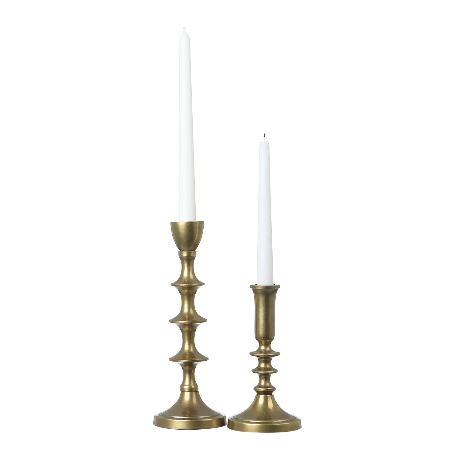Antique Finish Harmon Candlesticks