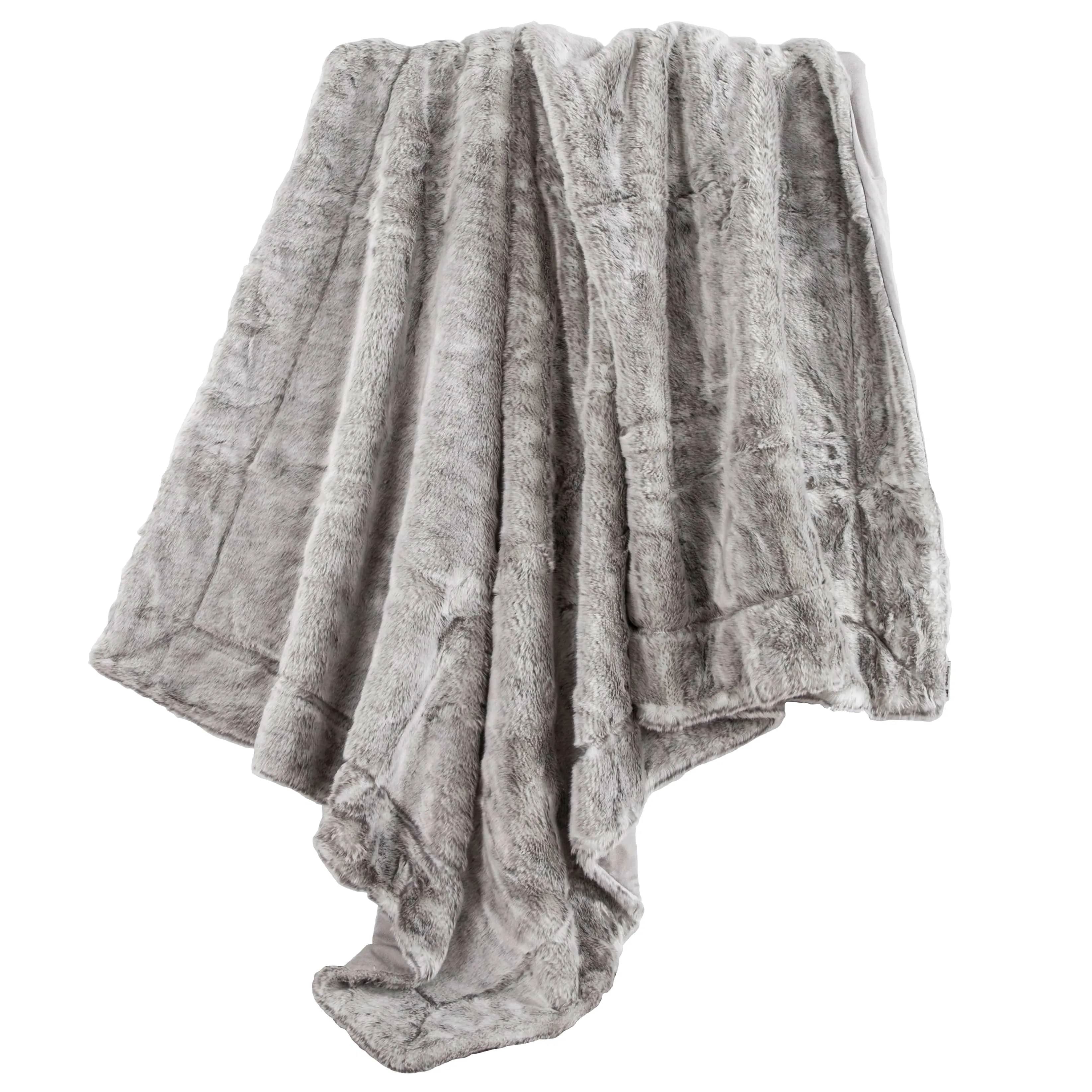 Arctic Bear Oversized Throw Blanket, Gray
