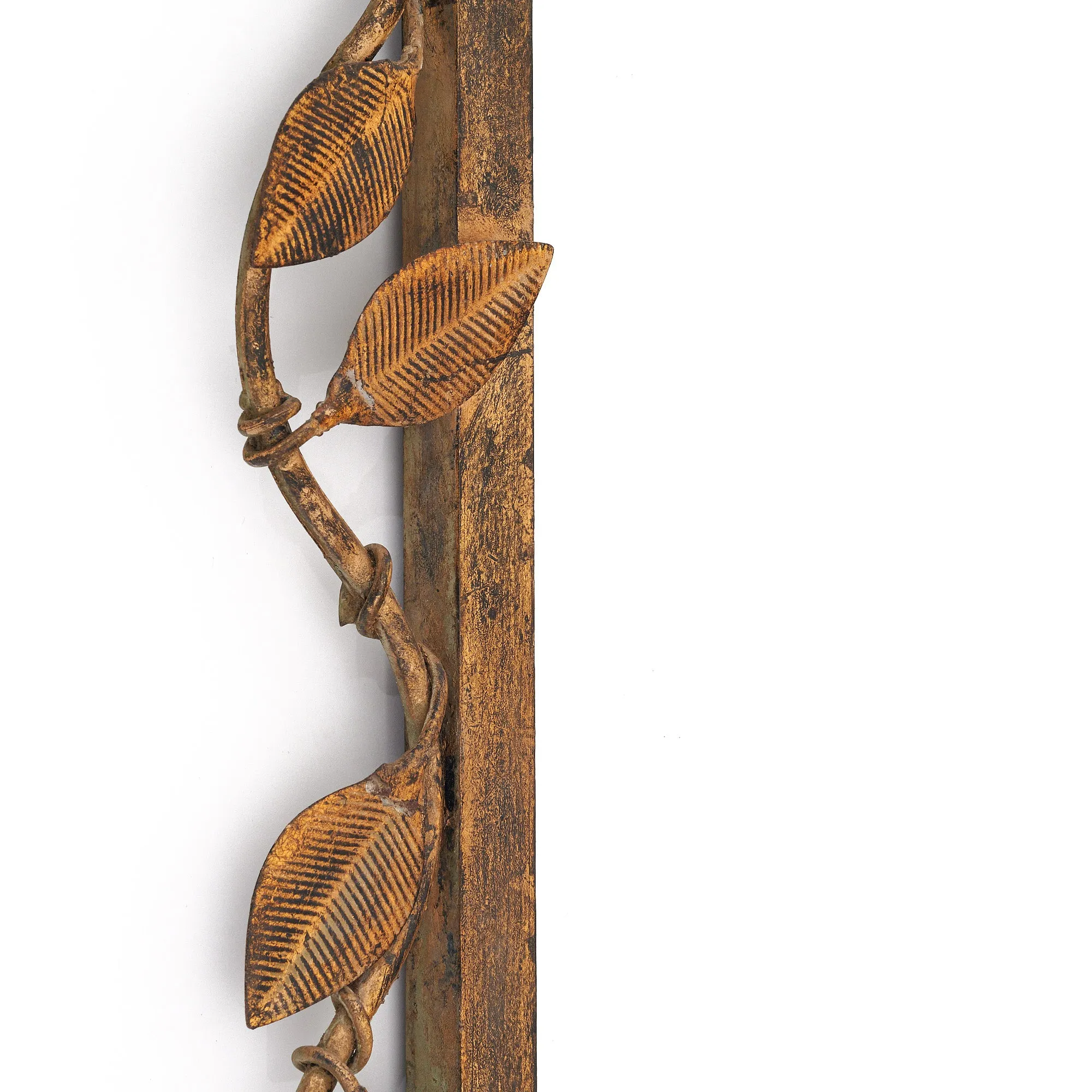 Art Deco Style Pair of Gilded Iron Mirrors - on hold