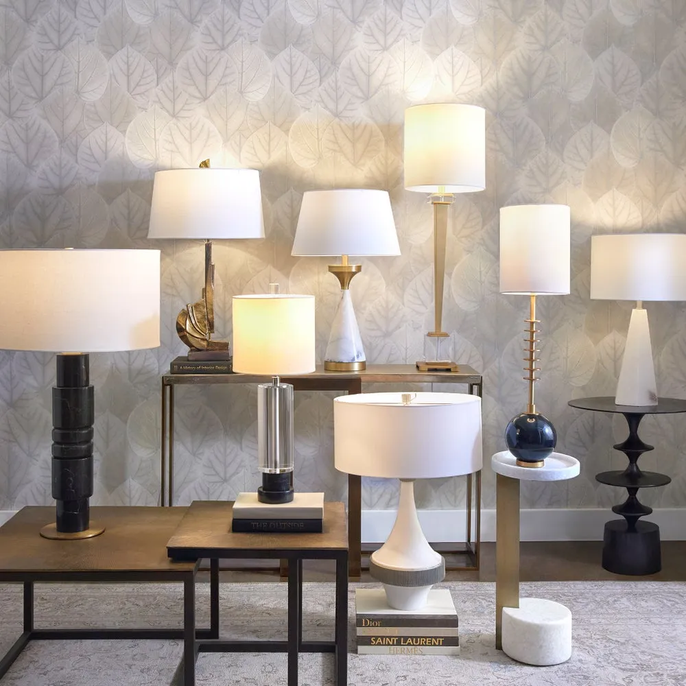 Athena Table Lamp - White