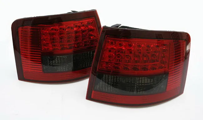 Audi A6 RS6 C5 1998-2005 Avant Red & Smoked LED Taillight