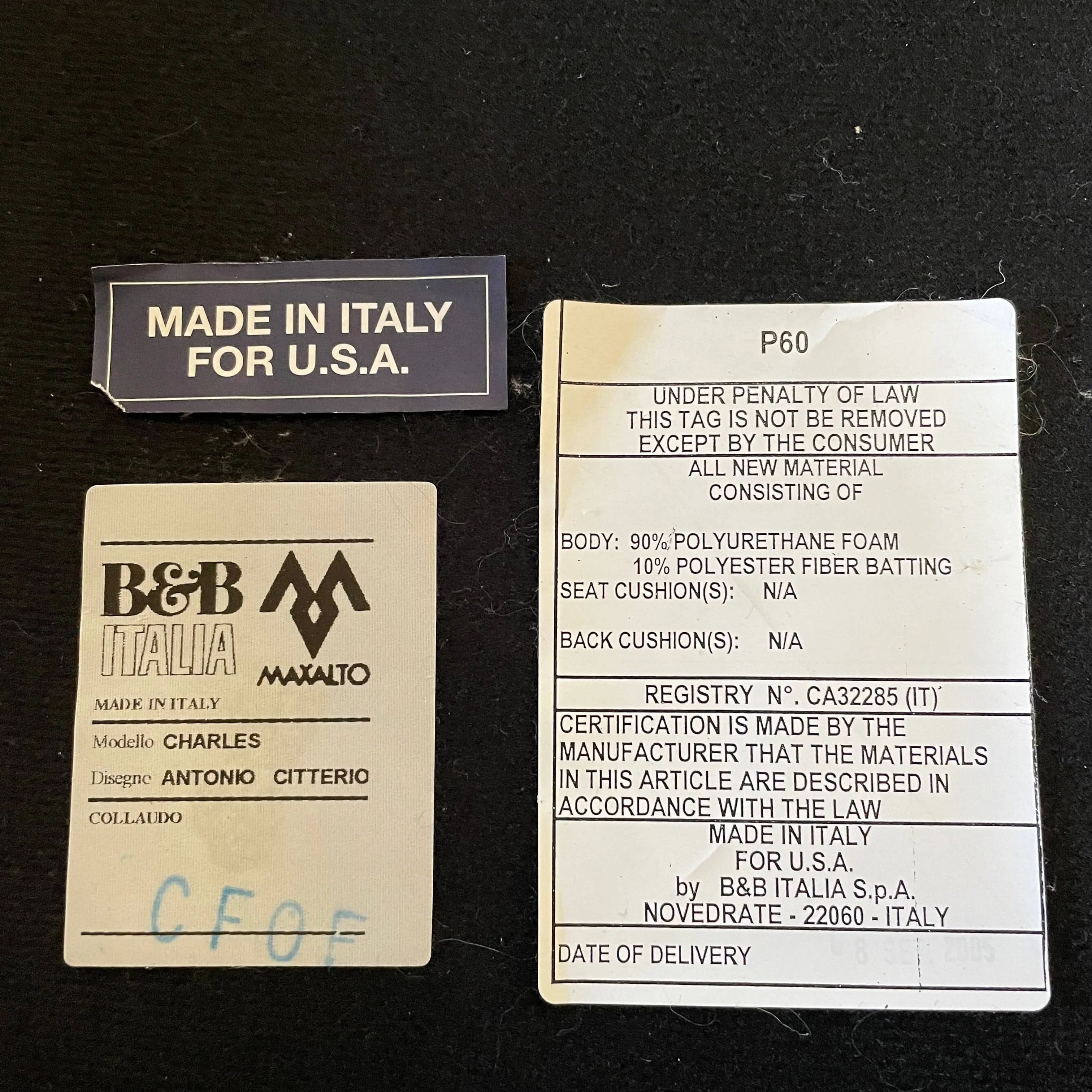 B&B Italia P60 Ottoman