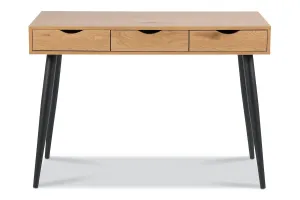 Bea Desk | Oak | Black Legs