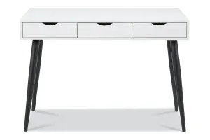 Bea Desk | White | Black Legs