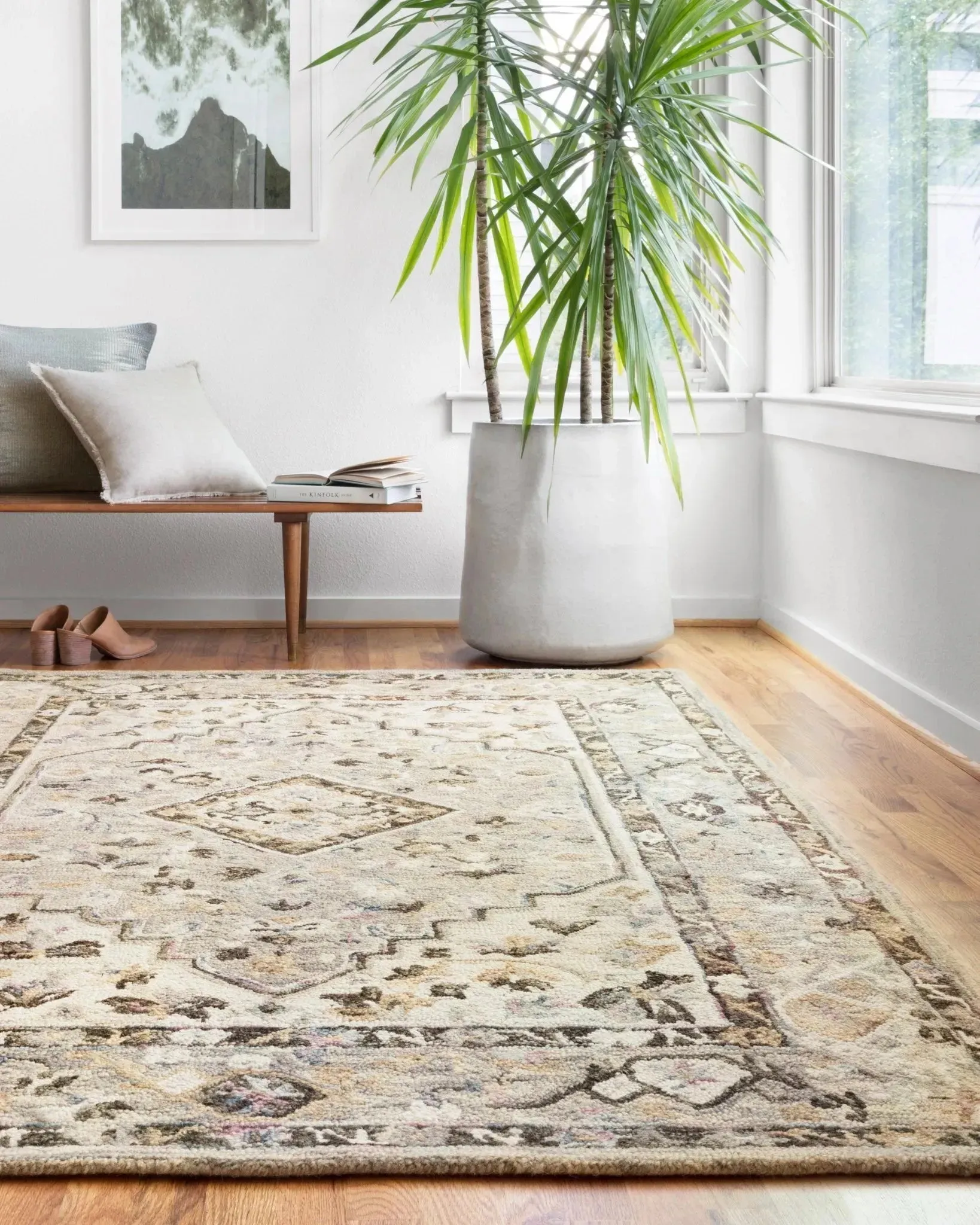Beatty BEA-01 Grey/Ivory Rug