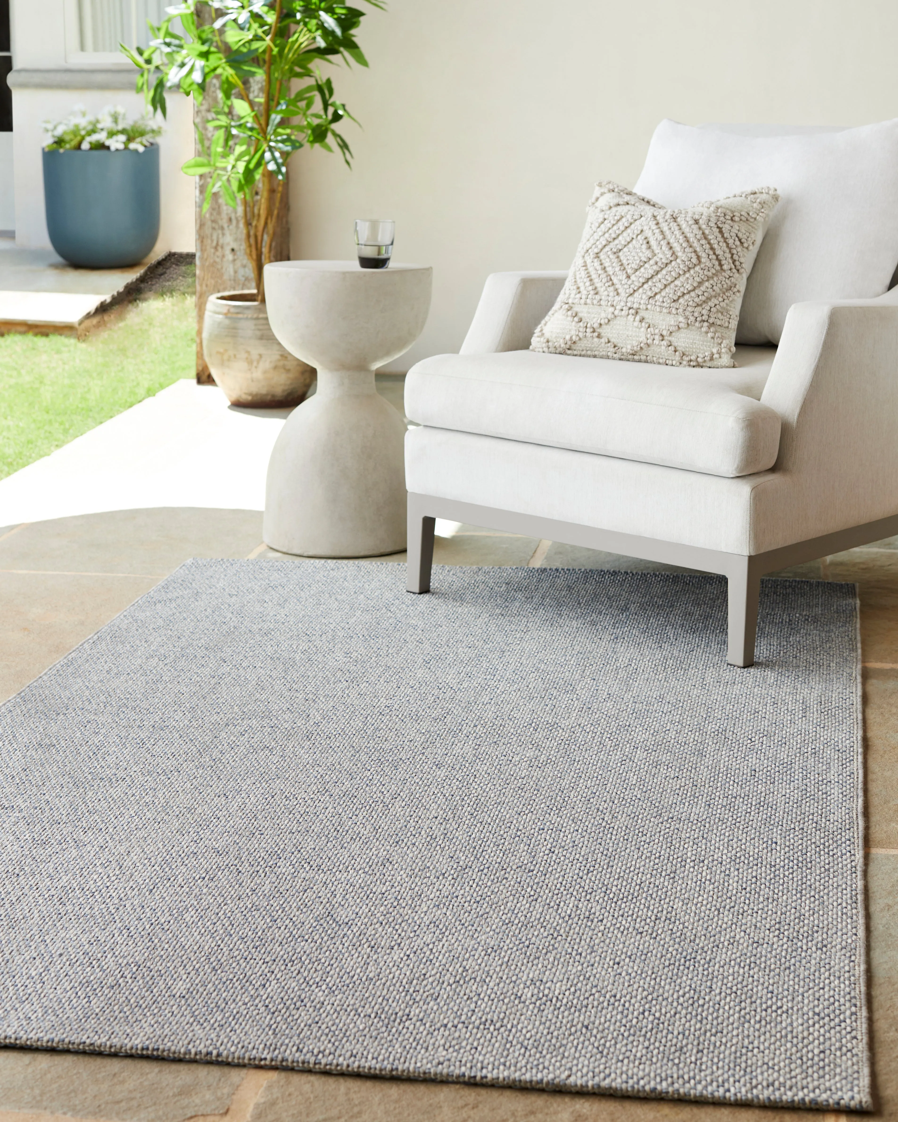 Becki Owens Birdie Denim Woven Rug