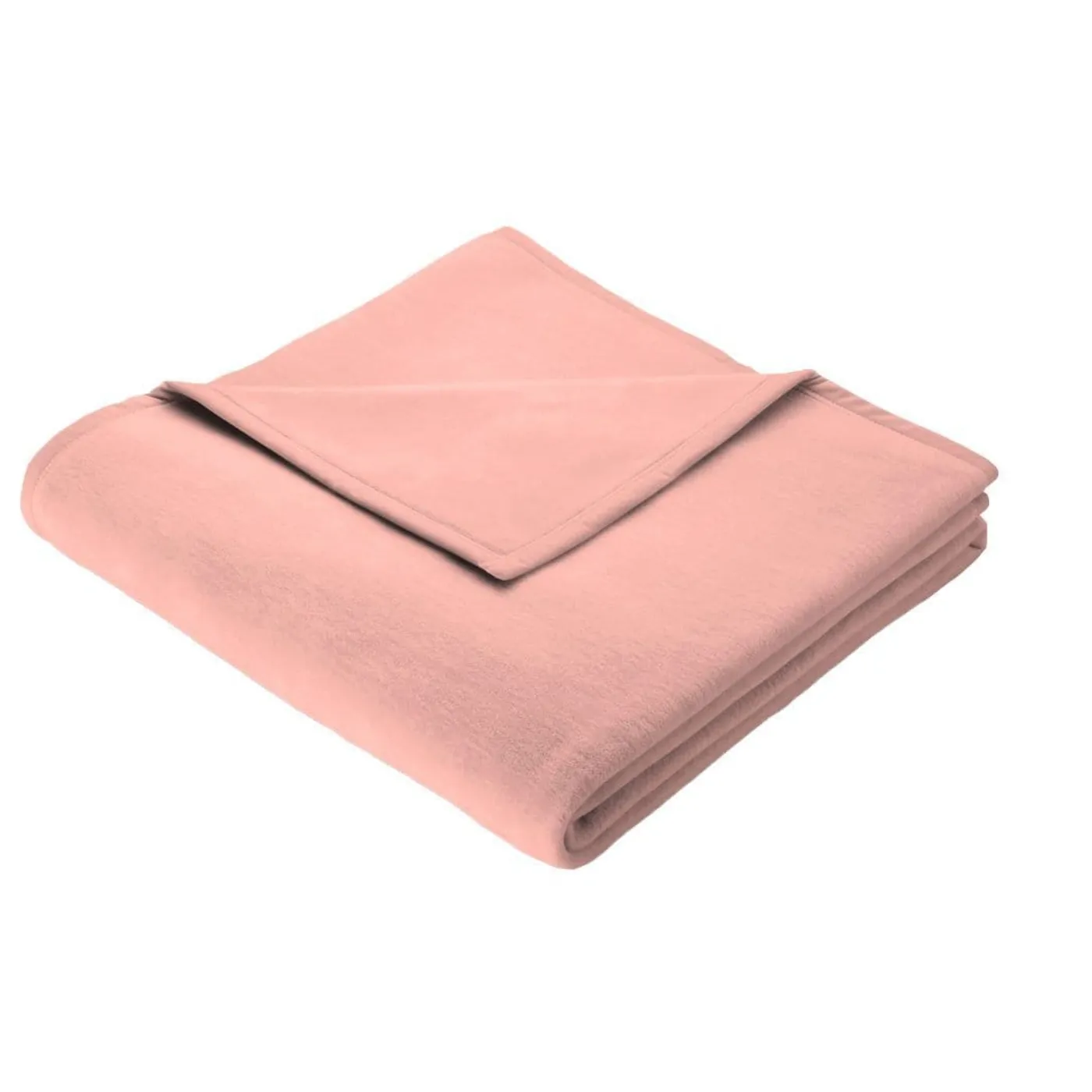 Biederlack Cotton Home Coral Throw