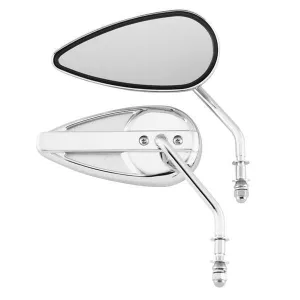 Biker's Choice Custom Style Mirrors - Teardrop