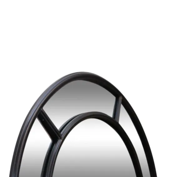 Black Iron Arch Mirror