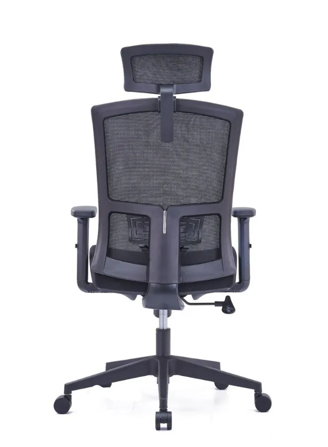 Black Mesh Office Chair for Executives and Managers, Office, Home and Reception Use