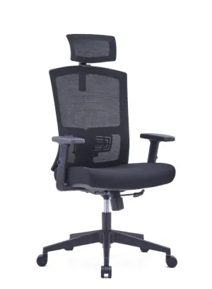 Black Mesh Office Chair for Executives and Managers, Office, Home and Reception Use
