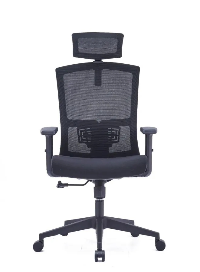 Black Mesh Office Chair for Executives and Managers, Office, Home and Reception Use