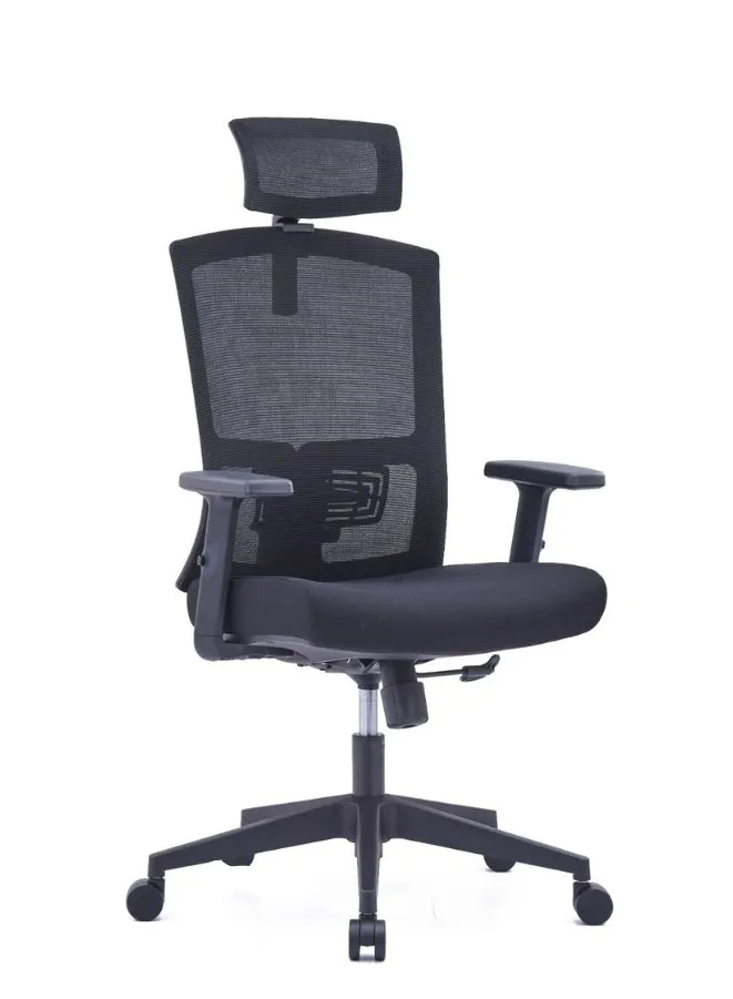Black Mesh Office Chair for Executives and Managers, Office, Home and Reception Use