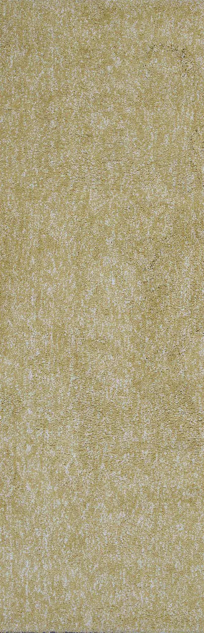Bliss 1586 Shag Heather Yellow Rug
