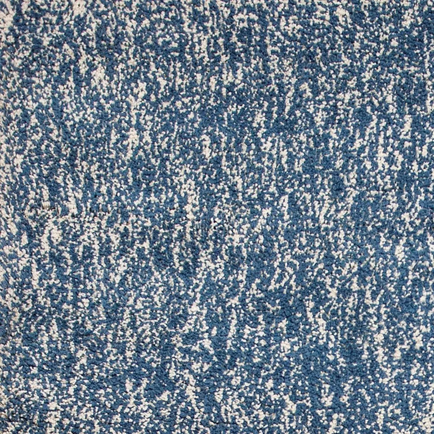 Bliss 1589 Shag Indigo/Ivory Heather Rug