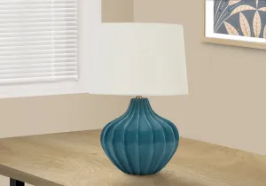Blue Glow Table Lamp: Illuminate Your Space with Style and Elegance