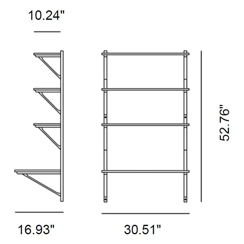 BM29 1-Wide Shelf with Desk