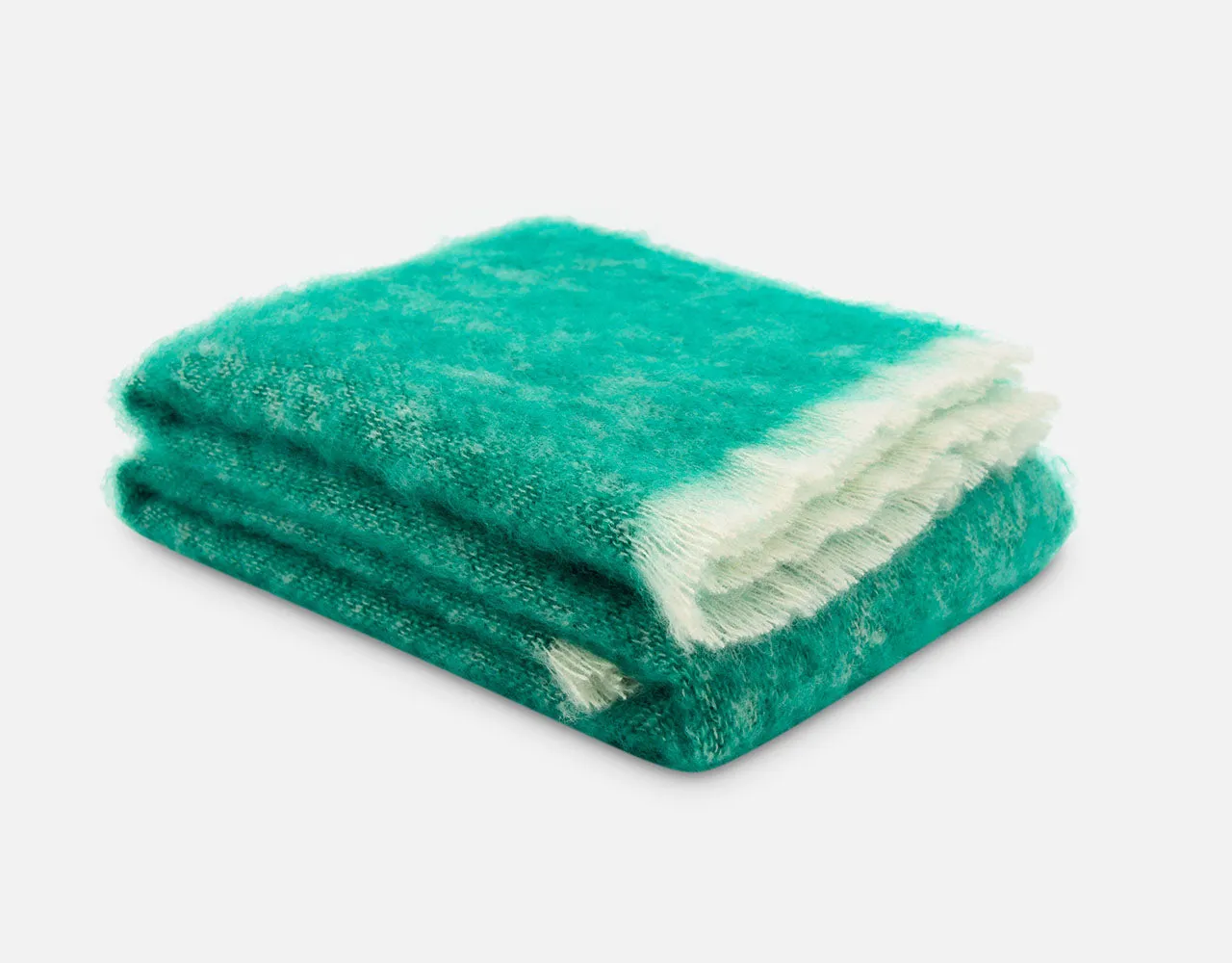 Bottle Mooneen Mohair Throw Blanket
