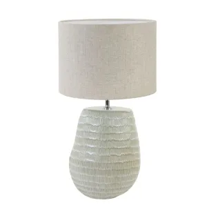 Britt Table Lamp with Natural Shade