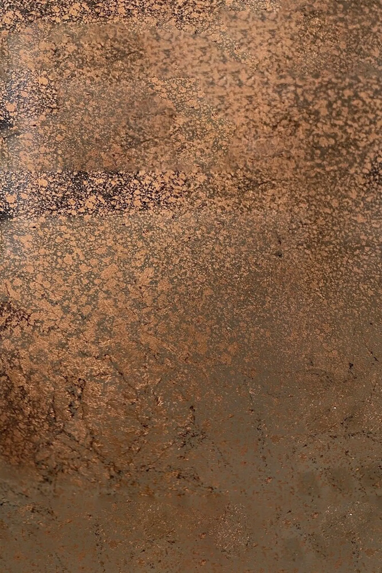 Bronze Copper Nesting Coffee Table - Set of 2