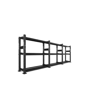 Bulldog Gear - Hex Dumbbell Storage System - 338cm - Configuration A