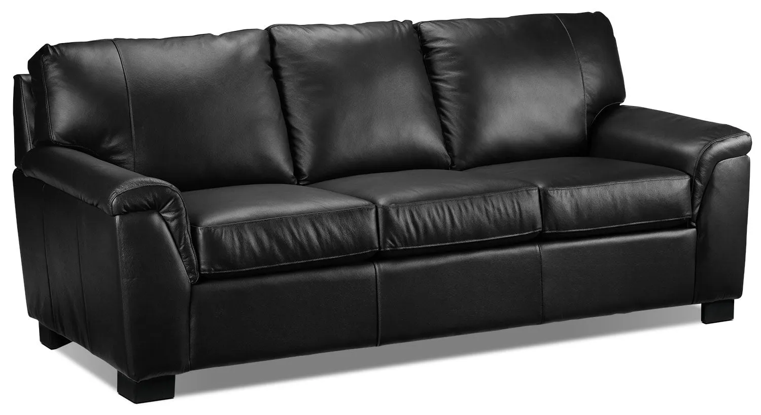 Campbell Sofa, Loveseat and Chair Set - Black